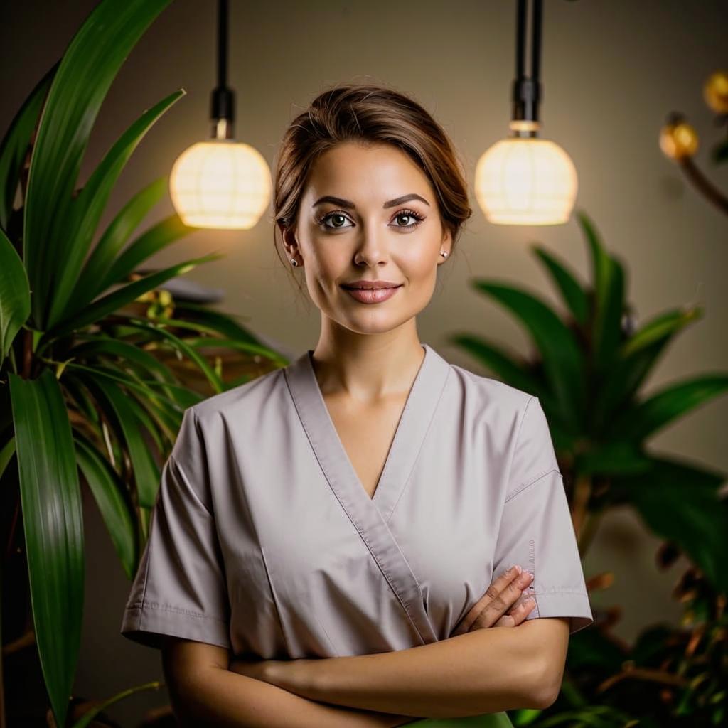 Massagetherapeut Laura van den Berg